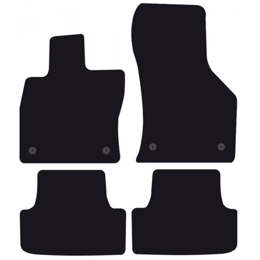 Tappeti moquette Tailor AUDI A3 5p. Sportback 1220 - VOLKSWAGEN Golf VII 3/5p. 1219, Golf VIII 5p. 19