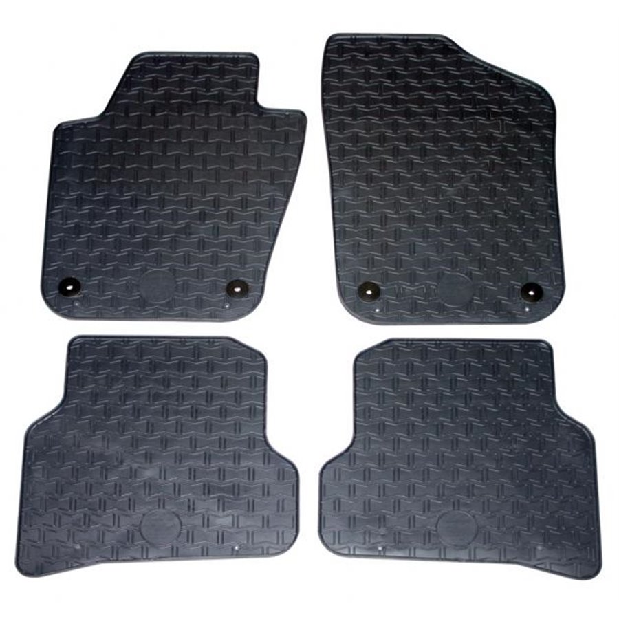 Tappeti gomma SEAT Ibiza 3p. 08, Ibiza 5p. 0817 e ST SW  10 - VOLKSWAGEN Polo 3/5p. 0917