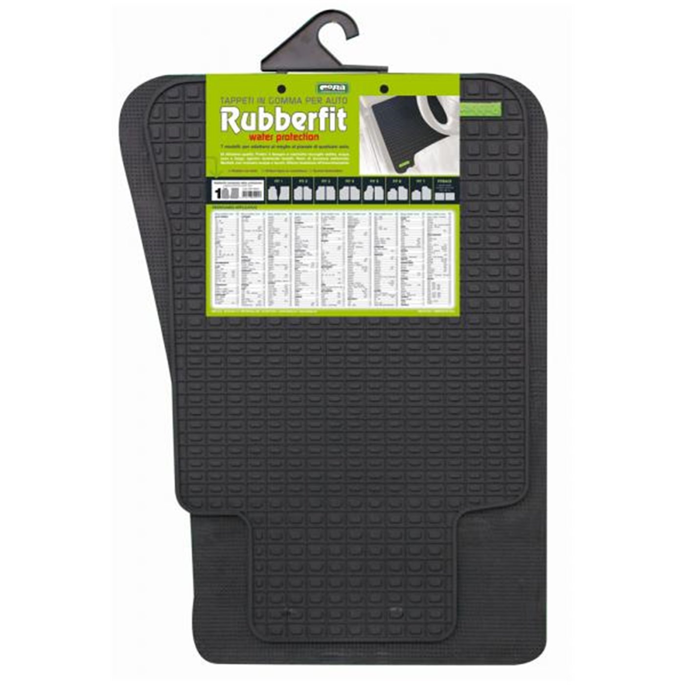 Tappeti gomma anteriori Rubberfit FIT1