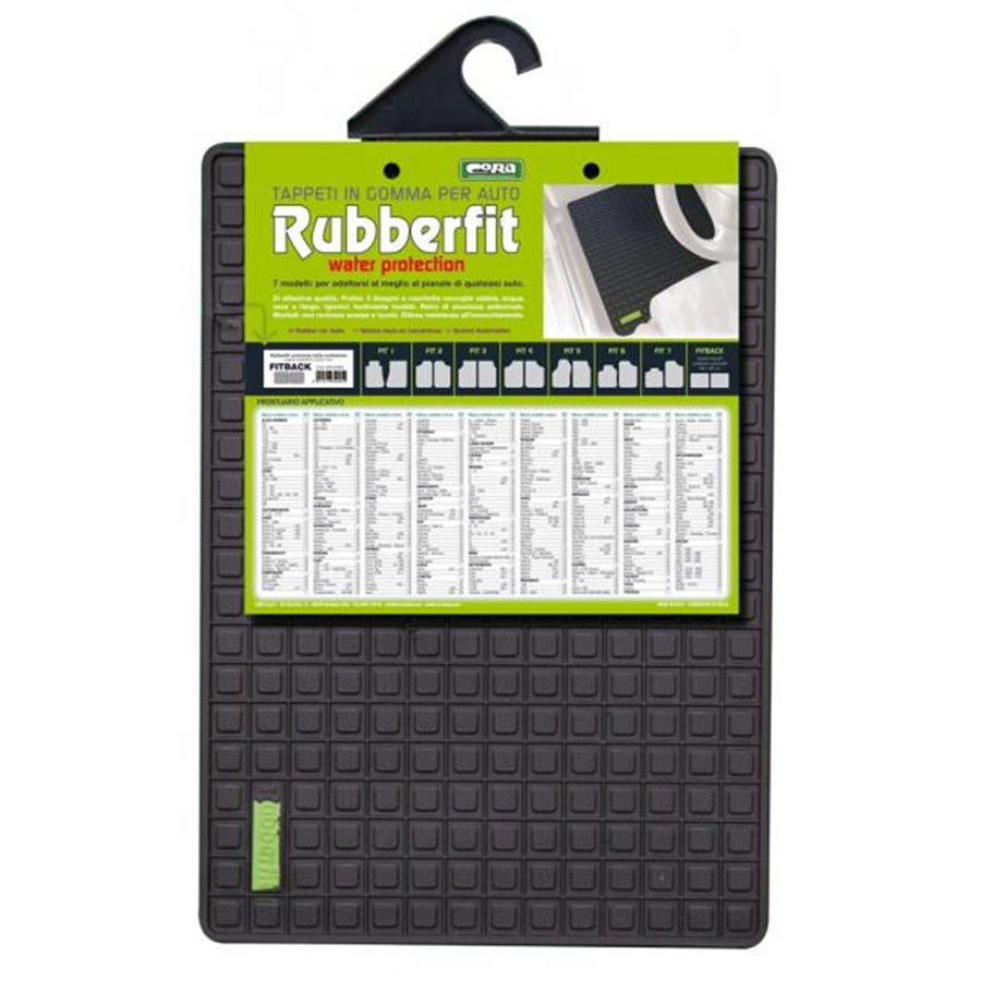 Tappeti gomma posteriori Rubberfit FITBACK