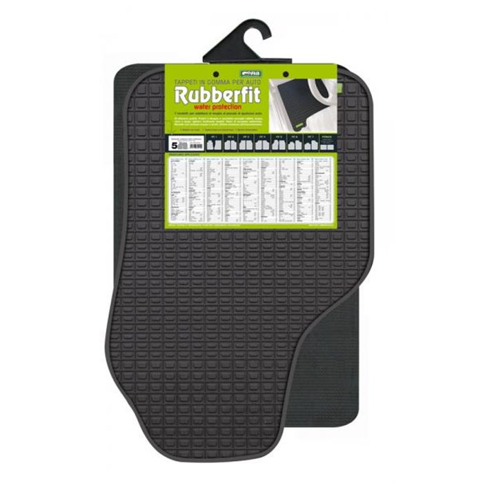 Tappeti gomma anteriori Rubberfit FIT5