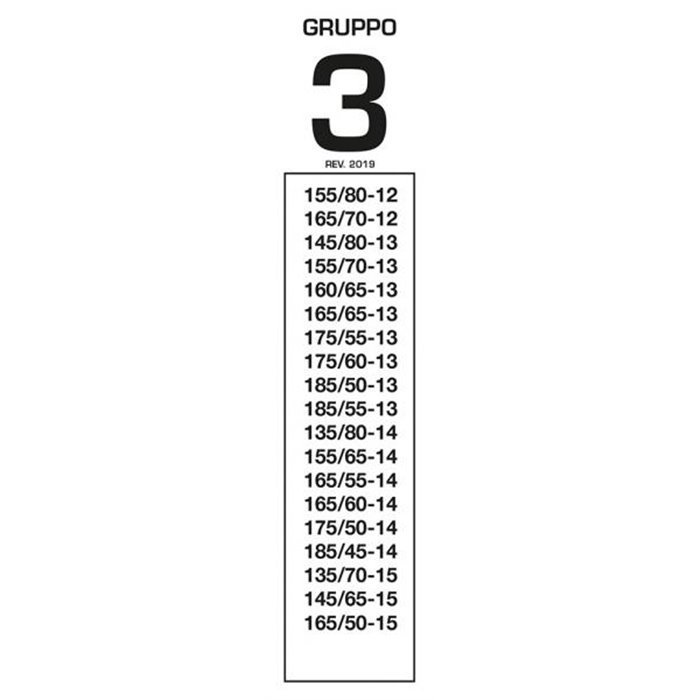 Catene neve Grip Tech 9 mm gruppo 3