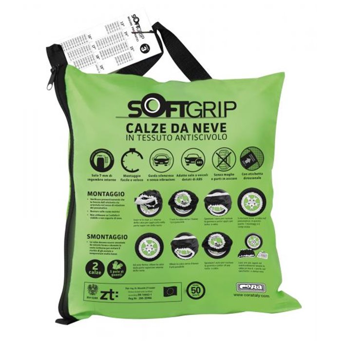 Calze da neve in tessuto SoftGrip gruppo 3