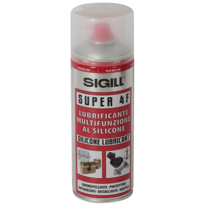 Lubrificante al silicone Super 4F 400 mL