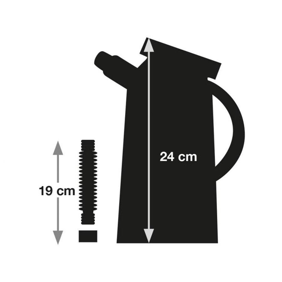 Travasatore liquidi con tappo e beccuccio 2 L