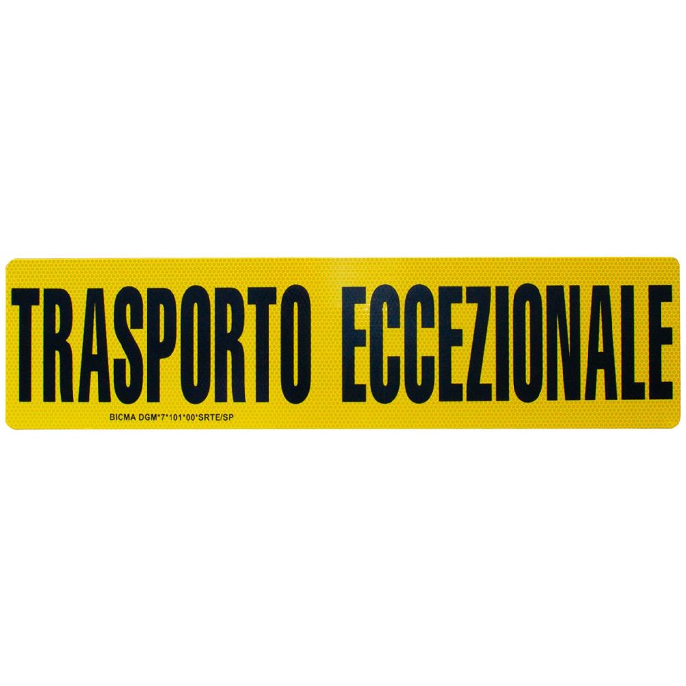 Pannello trasporto eccezionale 600x150 mm