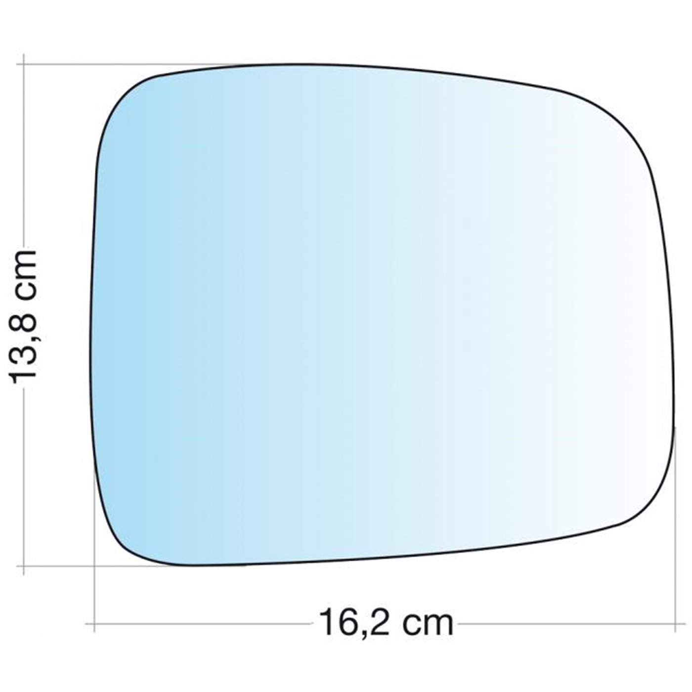 SPECCHIO C/PIASTRA DX CROM ASF JEEP CHEROKEE 0208