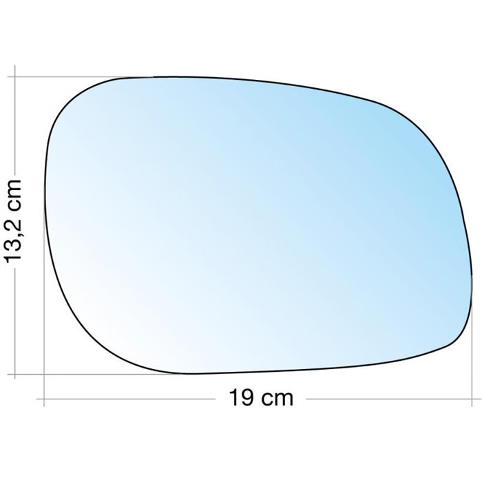 SPECCHIO C/PIAS. DX CROM ASF FREELANDER 9706