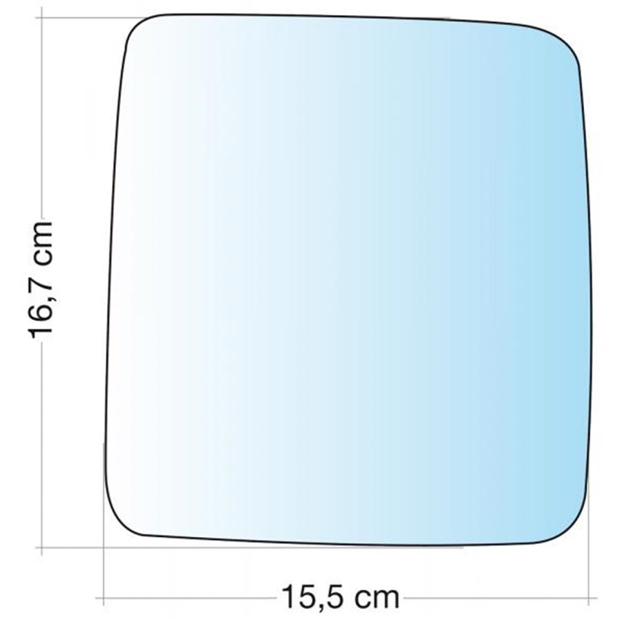 SPECCHIO C/PIAS. DX CROM TERM OPEL COMBO 0211