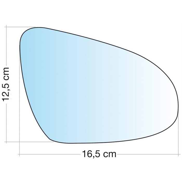 SPECCHIO C/PIAS. DX CROM  AYGO 14/YARIS 11 