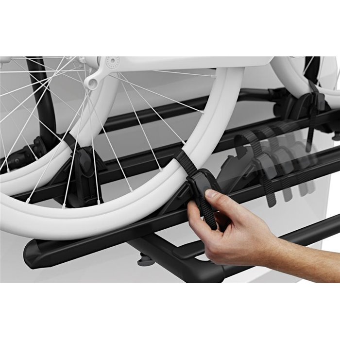 Portabici posteriore WonderWay 2 bici nero