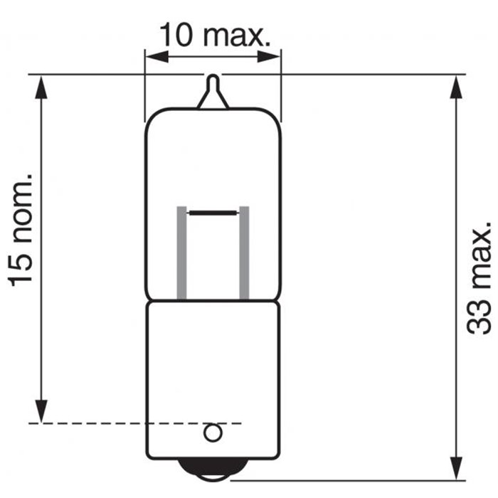 Lampadina Pure Light 12V 10W 