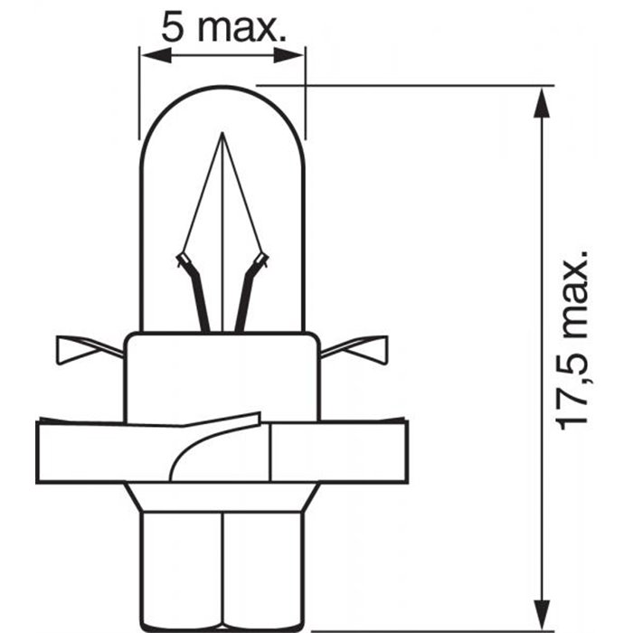 Lampadina Pure Light 12V 1,5W 