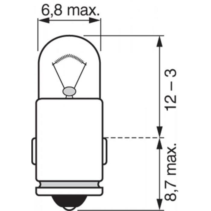 Lampadina Trucklight 24V 3W 