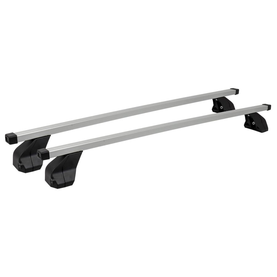 Barre portatutto con piedi Silverline acciaio L