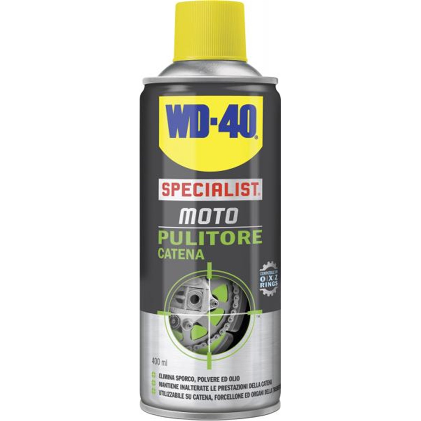 Conf. 12 pz Specialist Moto pulitore catena 400 mL