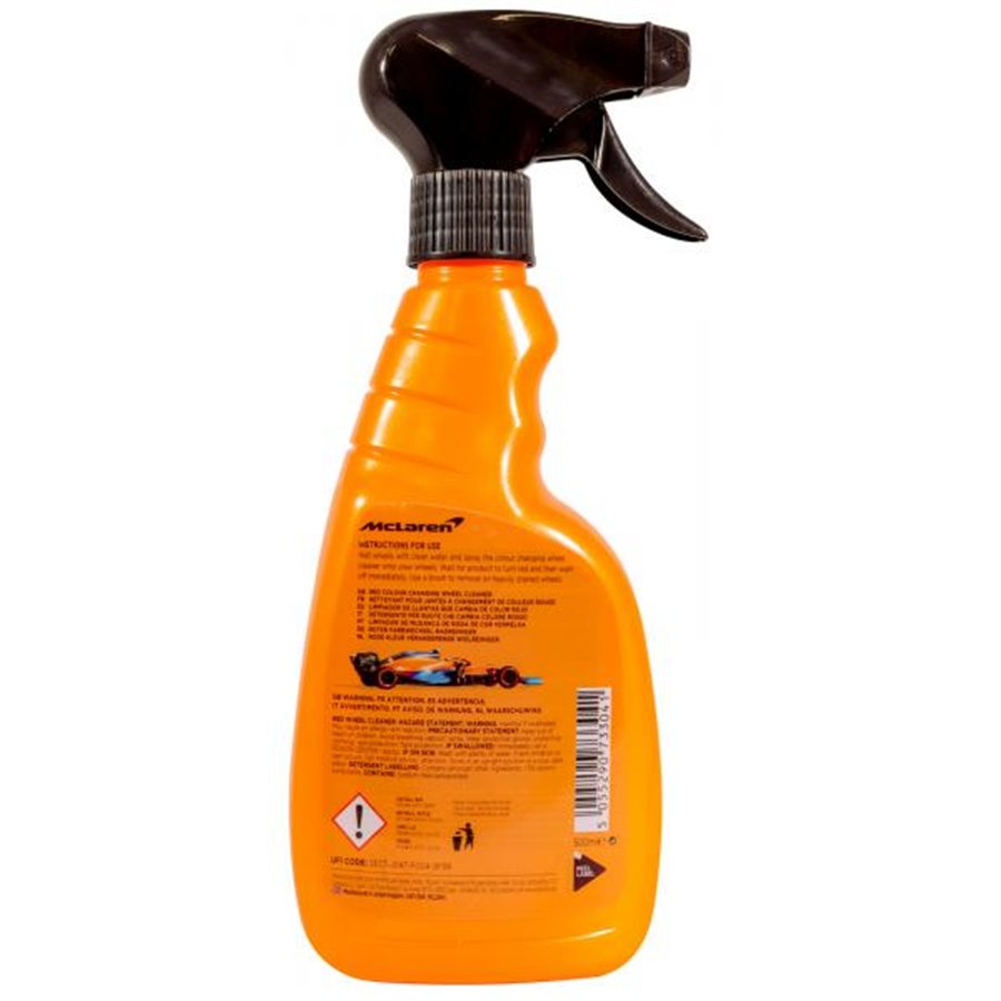 Conf. 6 pz Red Wheel Cleaner detergente ruote 500 mL