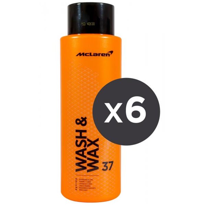 Conf. 6 pz Wash & Wax lava e incera 500 mL