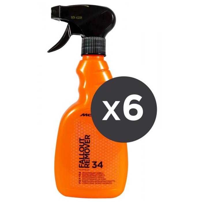 Conf. 6 pz Fallout Remover decontaminante 500 mL