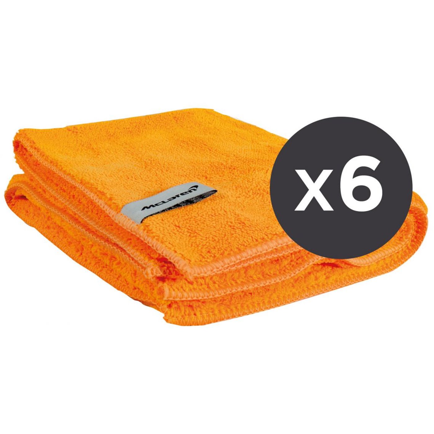 Conf. 6 pz Luxury Microfibre Cloth panno in microfibra 40x40 cm