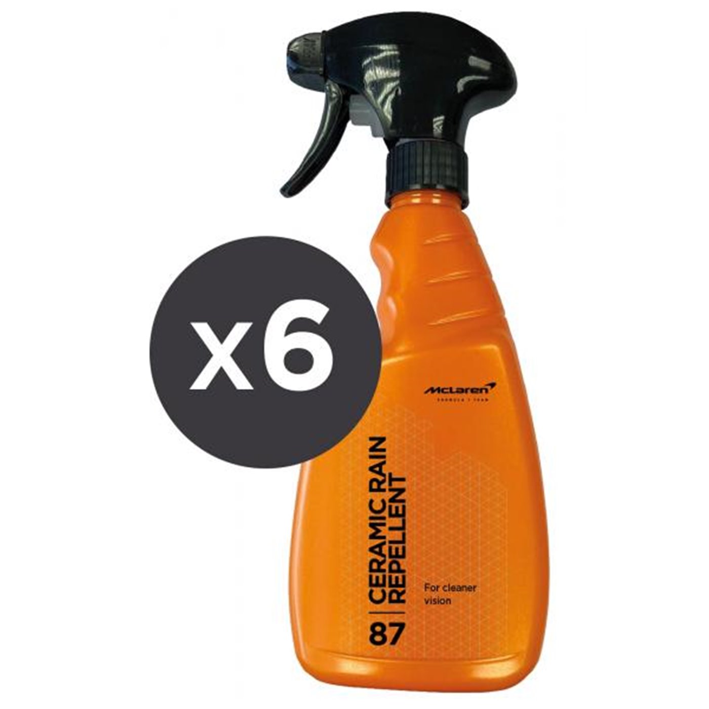 Conf. 6 pz Ceramic Rain Repellent repellente pioggia ceramico 500 mL