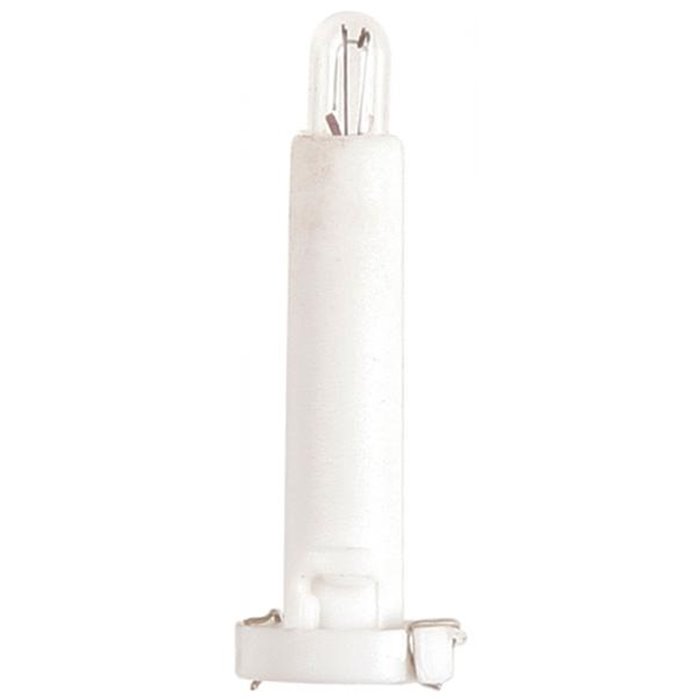 Lampadina 14V 1.2W (65mA) zoccolo bianco