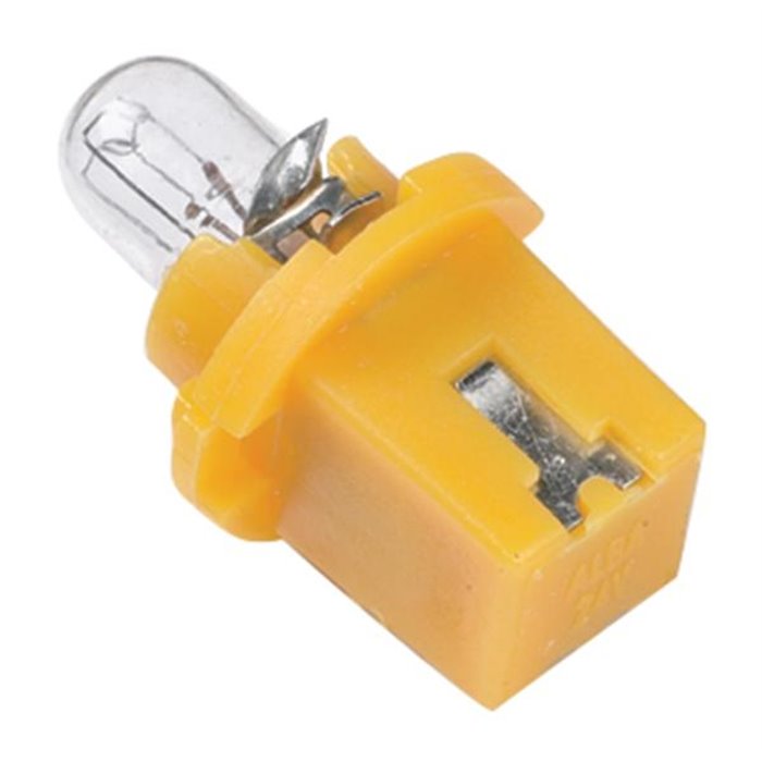 Lampadina 24V 2.4W zoccolo giallo