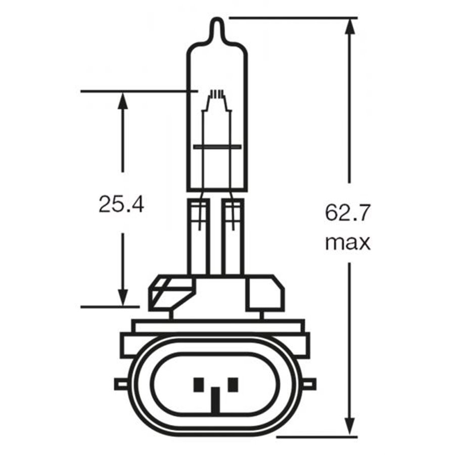 Lampadina 12V 37,5W