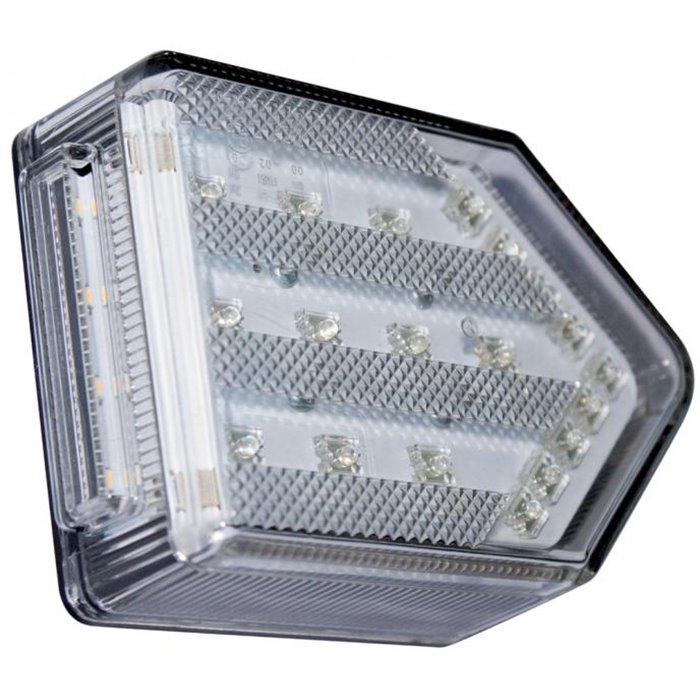 Fanale rimorchio 12V a led 4 funzioni