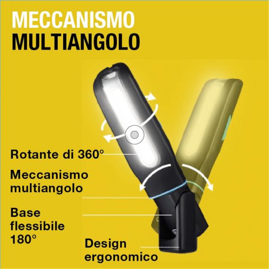 Lampada da ispezione professionale a led Magflex Max 500