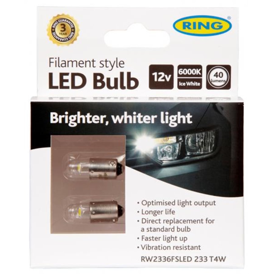 Lampadine led a filamento T4W 12V