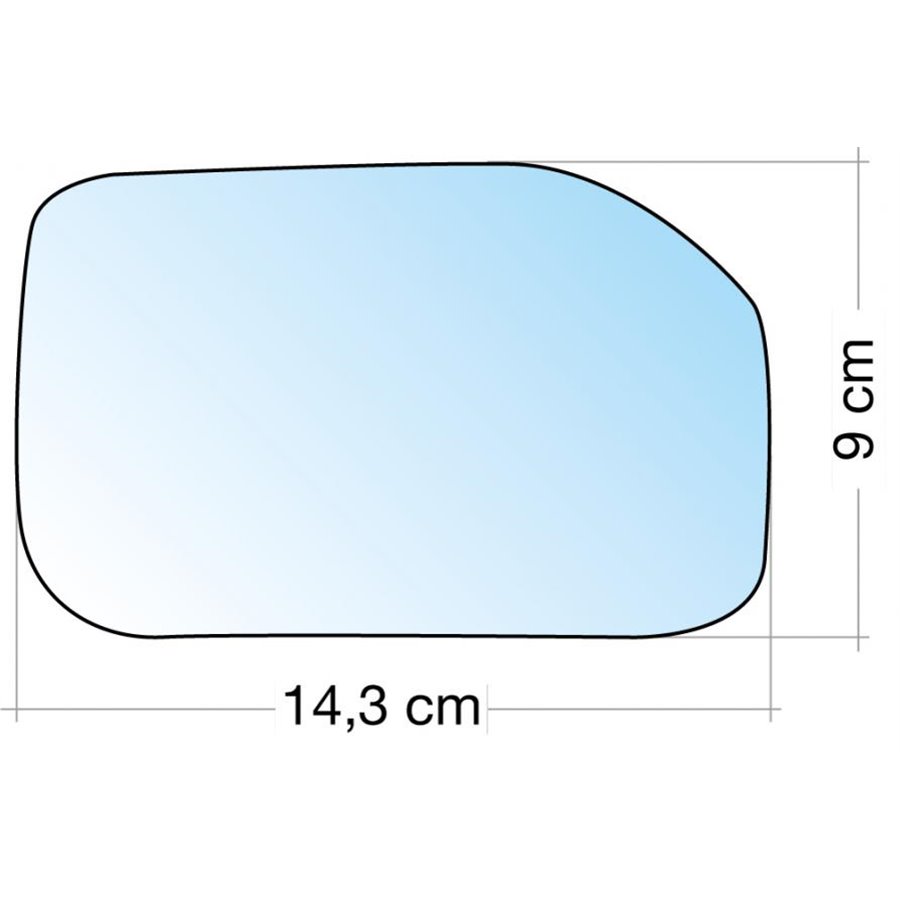 SPECCHIO PEUGEOT 106  MECCANICO SX CROM.