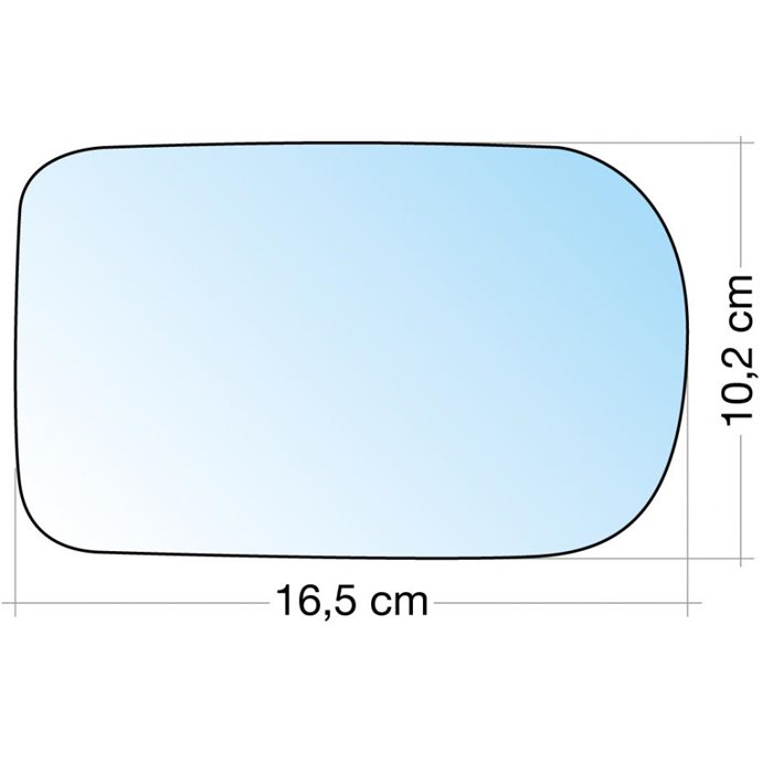 SPECCHIO BMW SERIE 5 (E39) - SERIE 7 (E38) SX CROM. ASF.