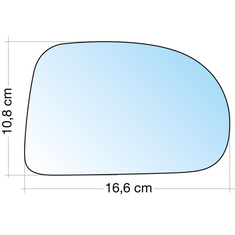 SPECCHIO HYUNDAI ATOS DX CROM.