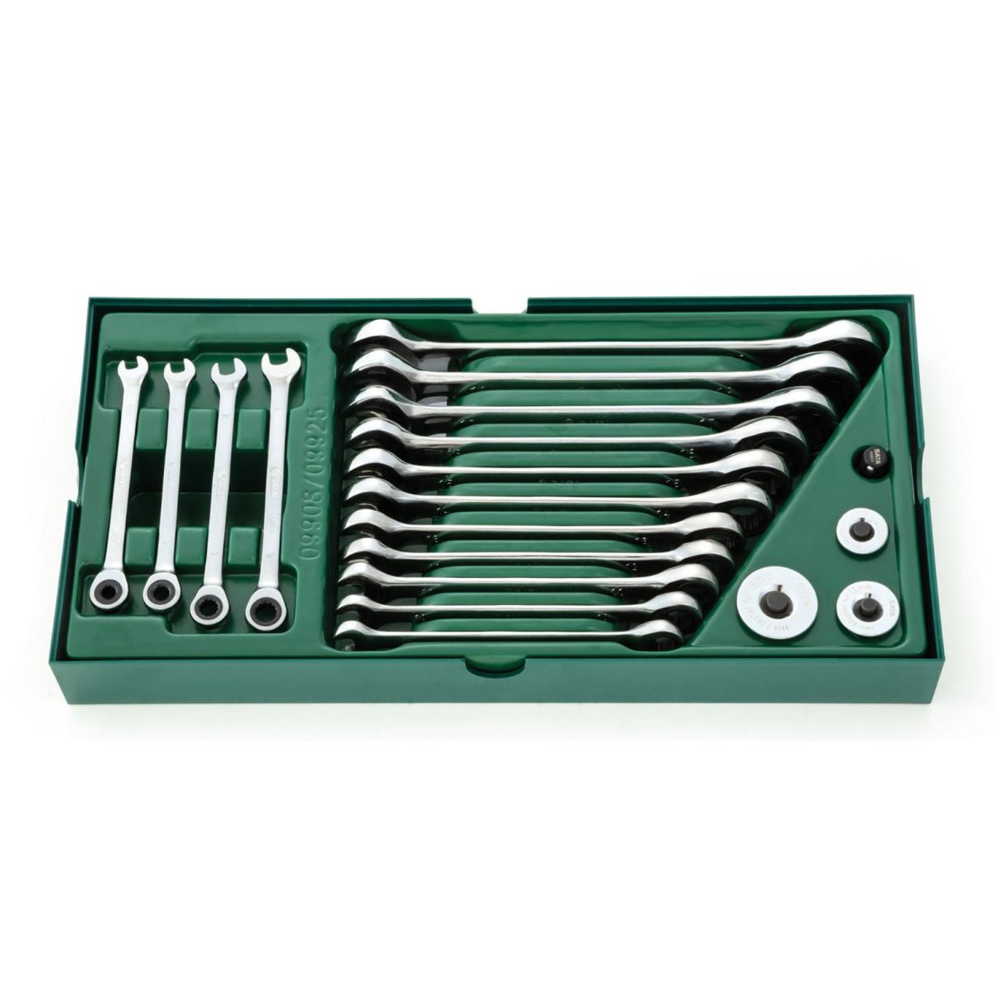 SET VAS. CHIAVI COMB. A CRIC. PIATTE E ADATT. 19PZ