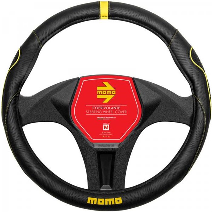 Coprivolante Supergrip nero/giallo 38-39 cm