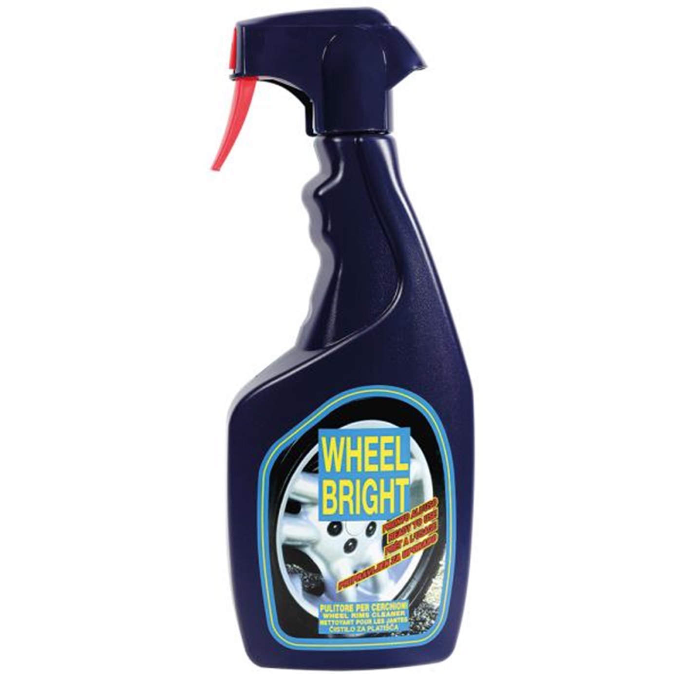 Conf. 12 pz Wheel Bright Detergente cerchioni e pneumatici 500 mL