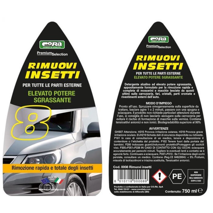 Rimuovi insetti 750 mL