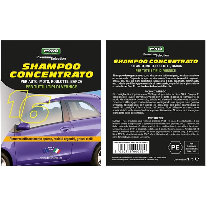 Shampoo concentrato 1 L