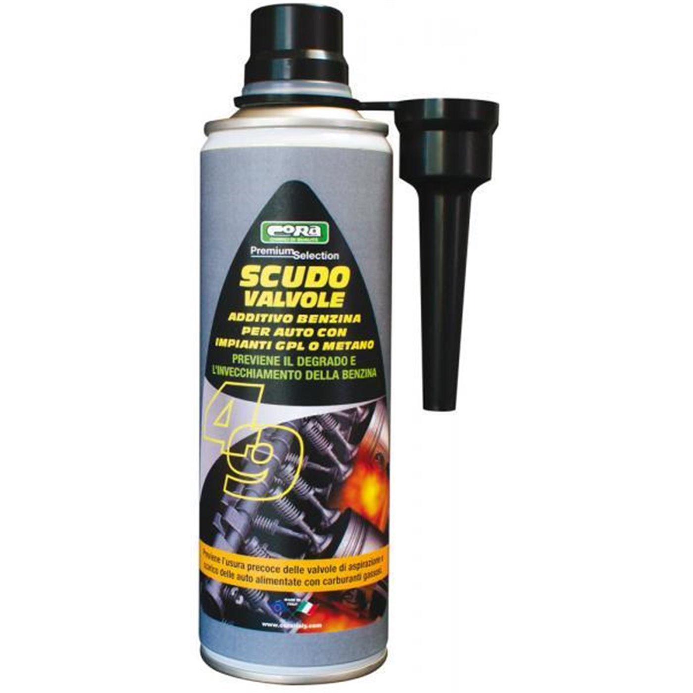 Additivo benzina per impianto gpl/metano Scudo Valvole 300 mL