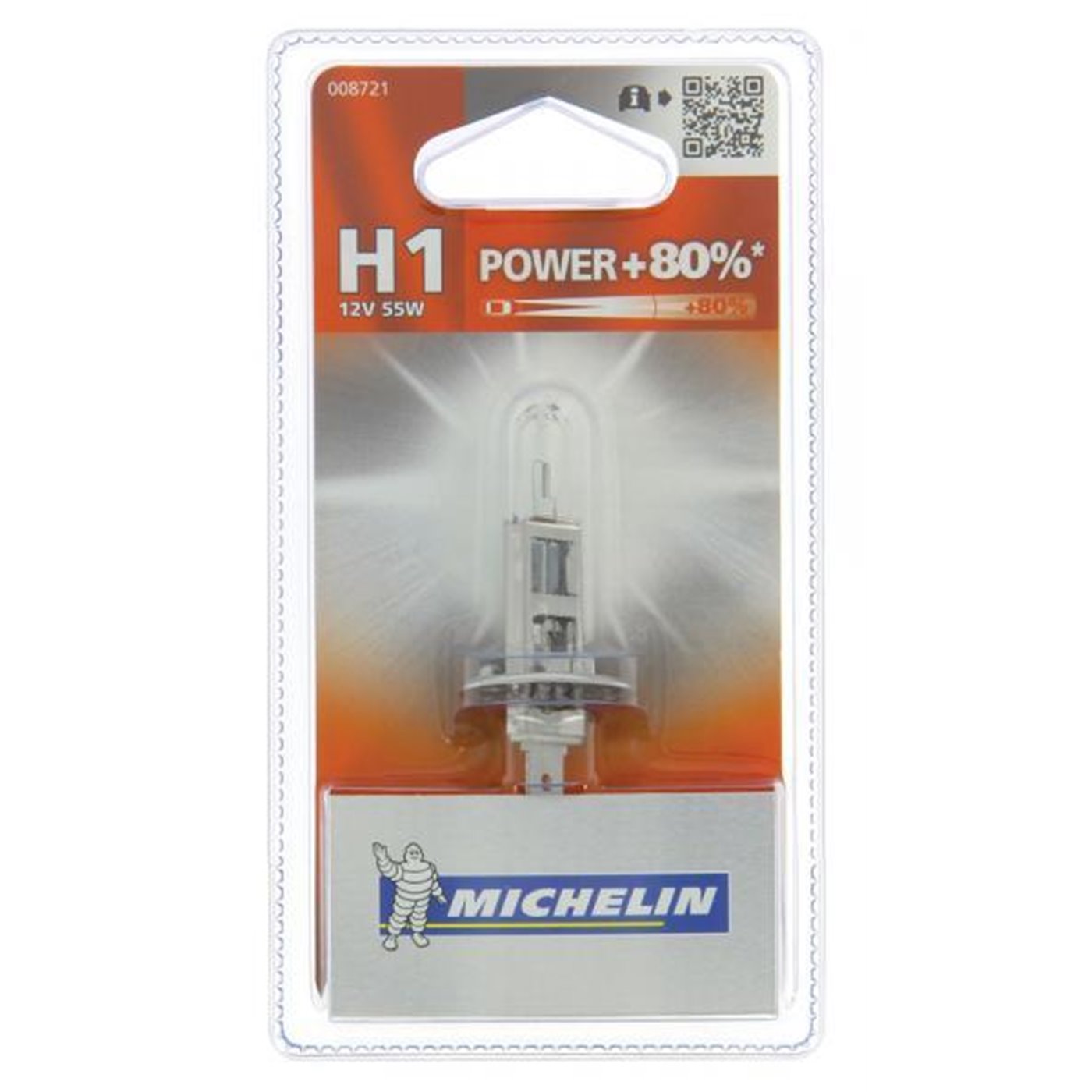 Lampadina Power +80% H1 12V 55W