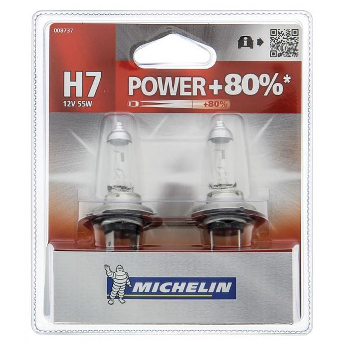 Lampadine Power +80% H7 12V 55W