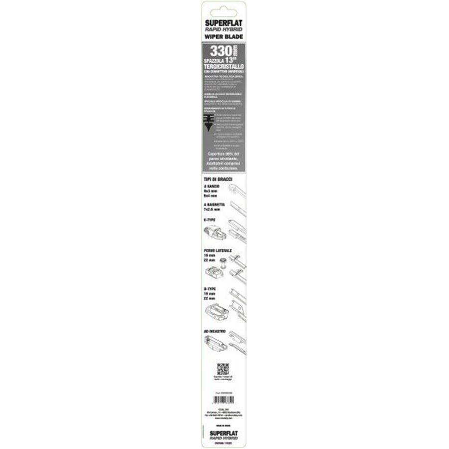 Spazzola tergicristallo Superflat 330 mm