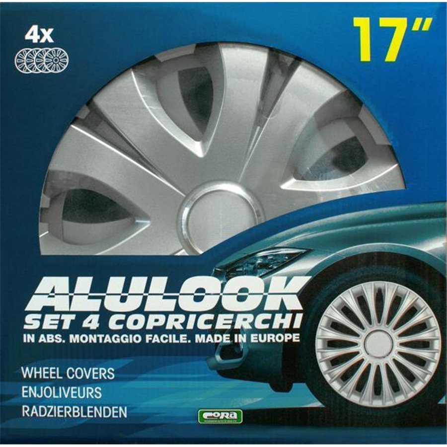 Set 4 copricerchi 17" Alulook Top