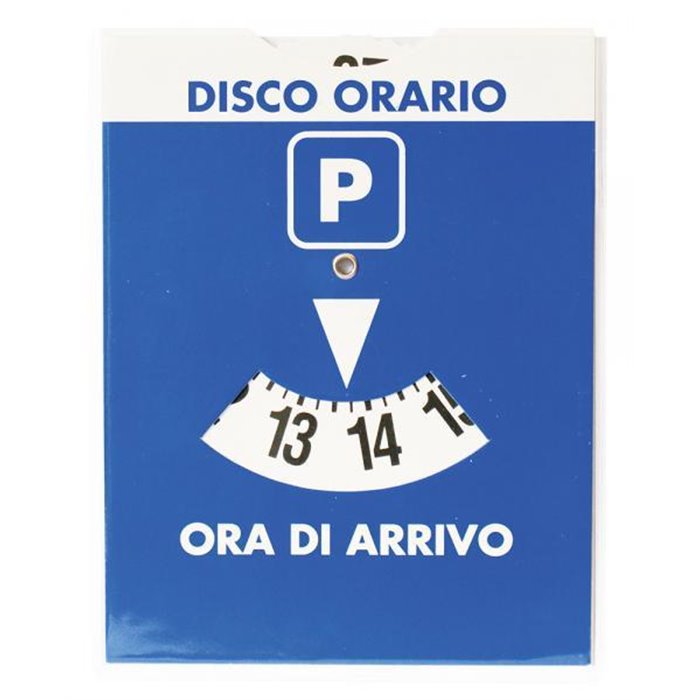 Disco orario tipo Europa 11,5x15 cm