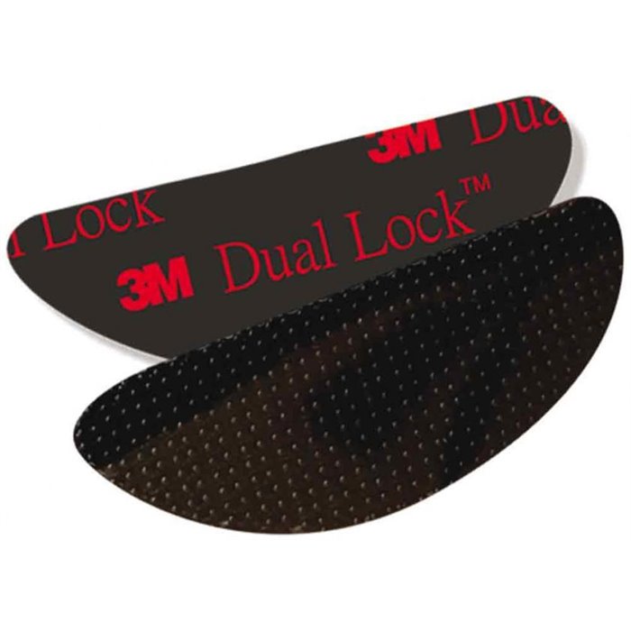 Coppia adesivi multiuso 3M Dual Lock neri