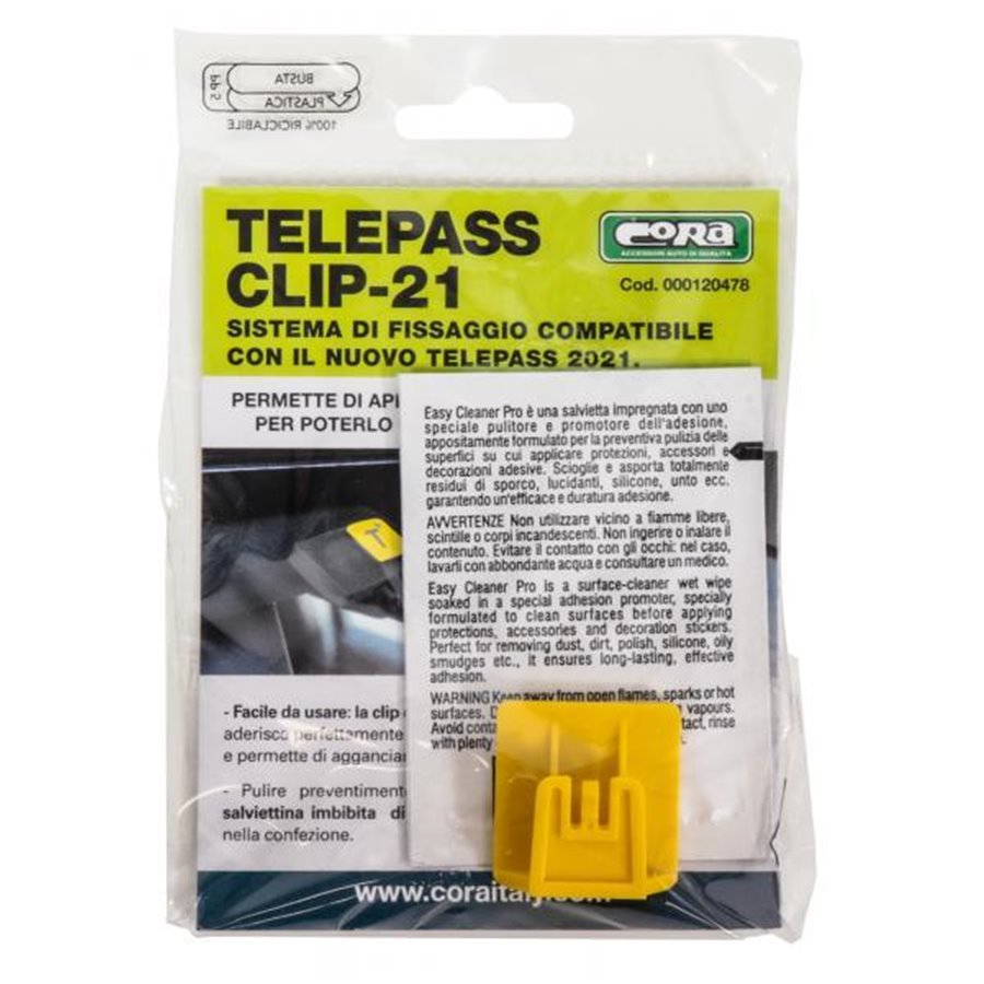 Telepass Clip 21 con logo