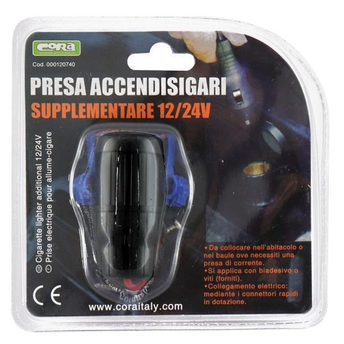 Presa accendisigari supplementare 12/24V