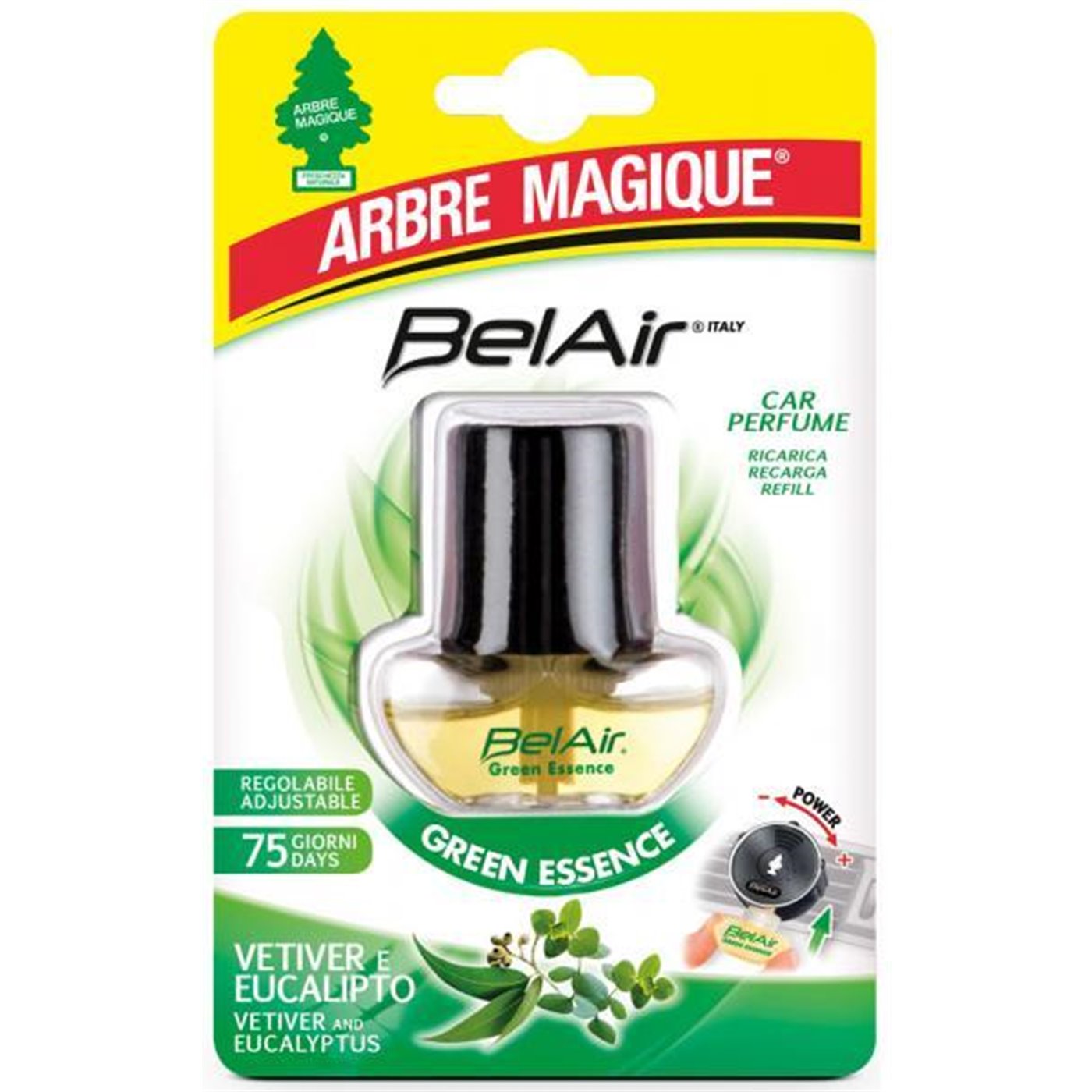 Conf. 12 ricariche BelAir Green Essence