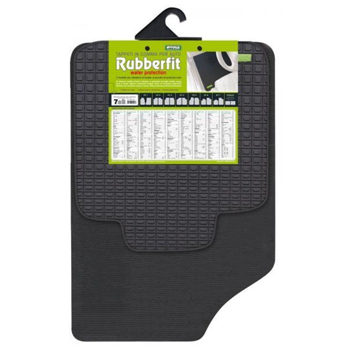 Tappeti gomma anteriori Rubberfit FIT7